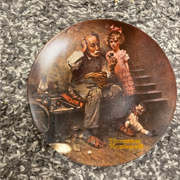 Norman Rockwell plates, set of 3 plates - Picture 6 of 7